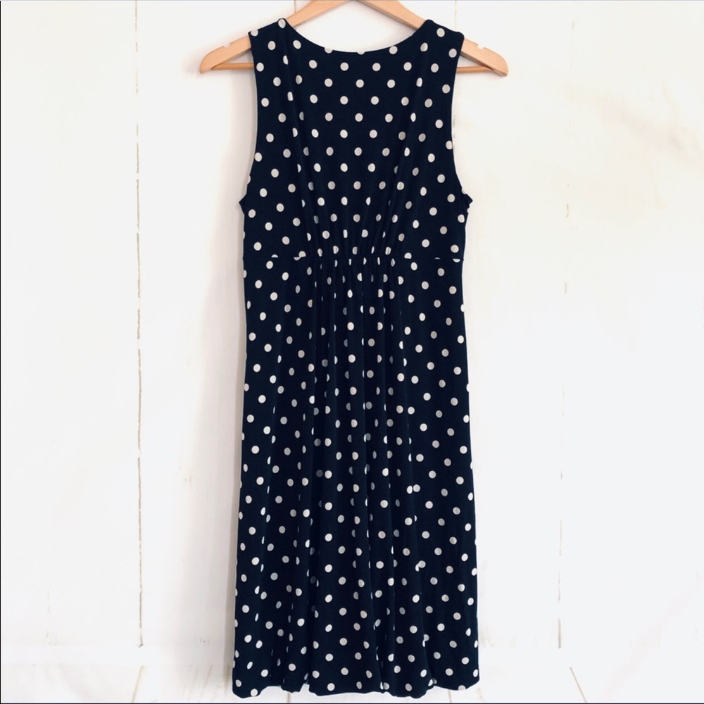 Max & Cleo Black & White Polka Dot Dress